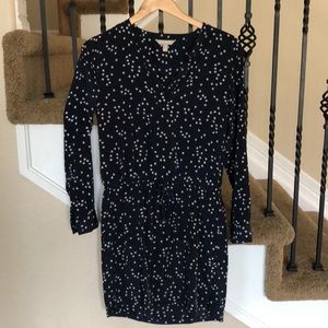 Fabulous tie waist bird dress!